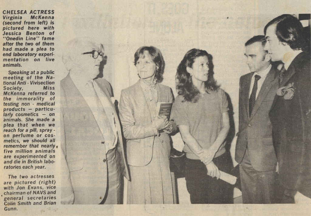19810612 ACTRESSES VIRGINIA MCKENNA JESSICA BENTON ANTIVIVISECTION CN.jpg
